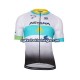 Herre 2017 Astana Pro Team sykkeldrakt + bib sykkelshorts N002