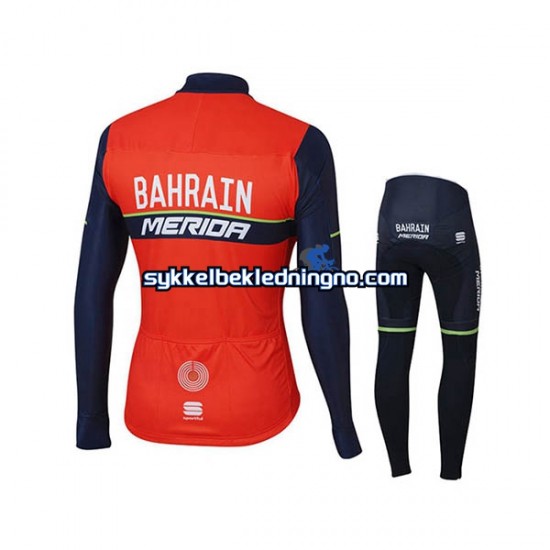 Barn 2017 Bahrain Merida sykkeldrakt + sykkelbukse N001