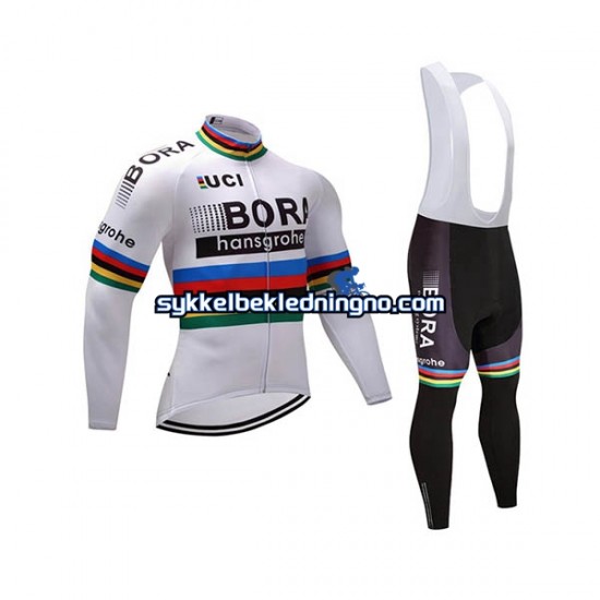 Herre 2017 Bora-Hansgrohe sykkeldrakt + bib sykkelbukse N002