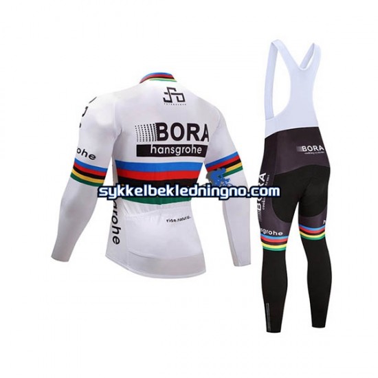 Herre 2017 Bora-Hansgrohe sykkeldrakt + bib sykkelbukse N002