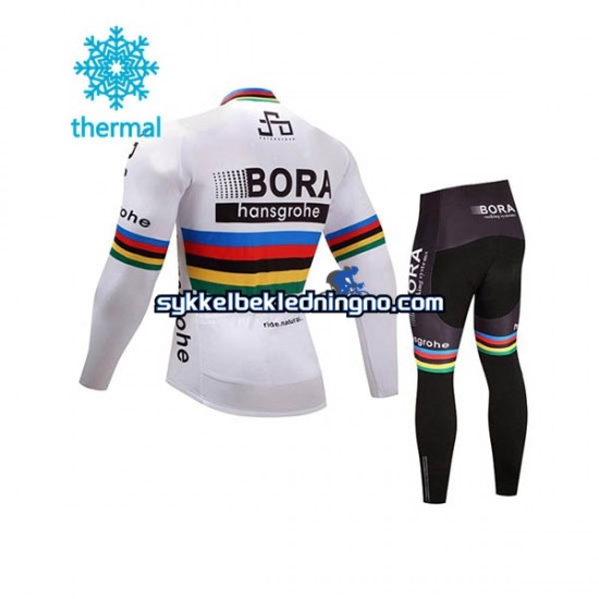 Barn 2017 Bora-Hansgrohe Vinter sykkeldrakt + cykeltights N002