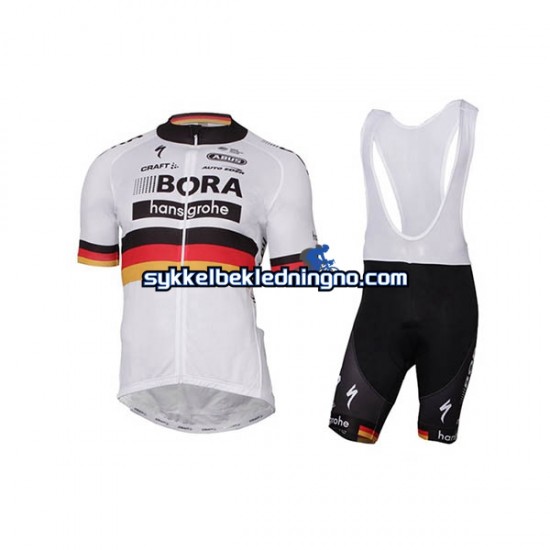 Herre 2017 Bora-Hansgrohe sykkeldrakt + bib sykkelshorts N004