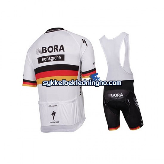 Herre 2017 Bora-Hansgrohe sykkeldrakt + bib sykkelshorts N004