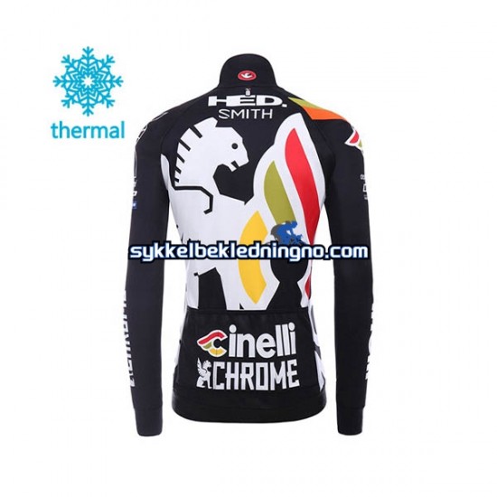 Herre 2017 Cinelli Chrome Vinter sykkeldrakt + bib cykeltights N001