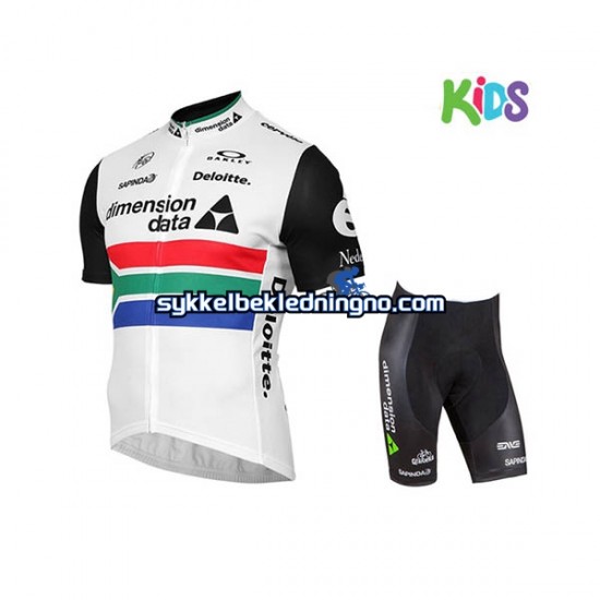 Barn 2017 Dimension Data sykkeldrakt + sykkelshorts N002