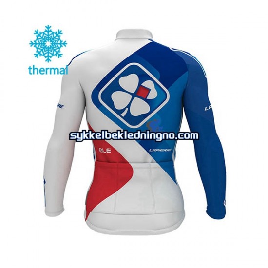 Herre 2017 FDJ sykkeldrakt vinter N001