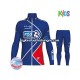 Barn 2017 FDJ Vinter sykkeldrakt + cykeltights N002