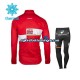 Barn 2017 Lotto Soudal Vinter sykkeldrakt + cykeltights N001