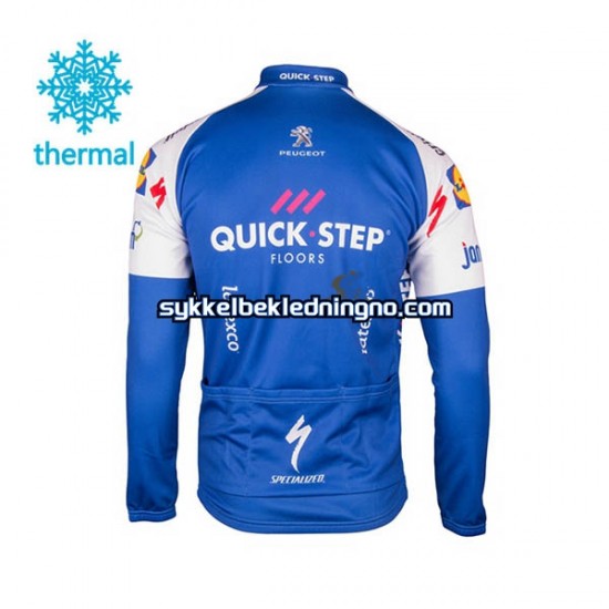 Herre 2017 Quick-Step Floors sykkeldrakt vinter N001