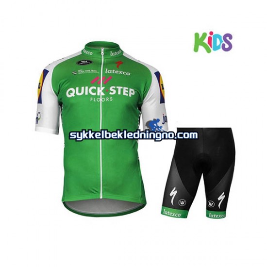 Barn 2017 Quick-Step Floors sykkeldrakt + sykkelshorts N002