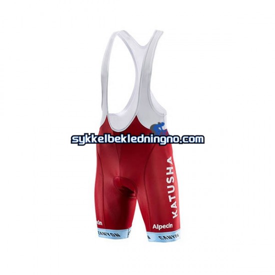 Herre 2017 Team Katusha-Alpecin bib sykkelshorts N001