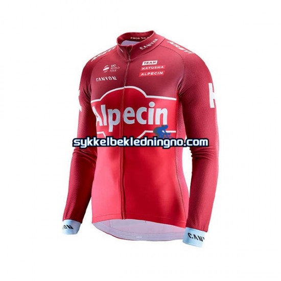 Herre 2017 Team Katusha-Alpecin sykkeldrakt Langermet N001