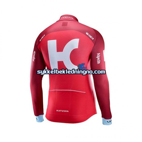 Herre 2017 Team Katusha-Alpecin sykkeldrakt Langermet N001