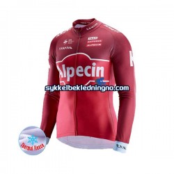 Herre 2017 Team Katusha-Alpecin sykkeldrakt vinter N001