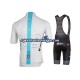 Herre 2017 Team Sky sykkeldrakt + bib sykkelshorts N003