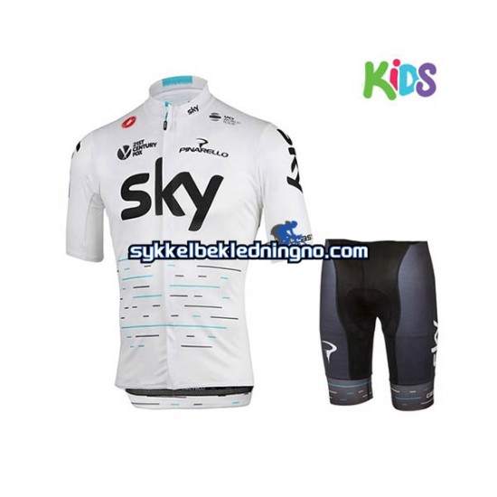 Barn 2017 Team Sky sykkeldrakt + sykkelshorts N003