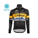 Herre 2017 Telenet Fidea Lions Vinter sykkeldrakt + bib cykeltights N001