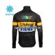 Herre 2017 Telenet Fidea Lions Vinter sykkeldrakt + bib cykeltights N001