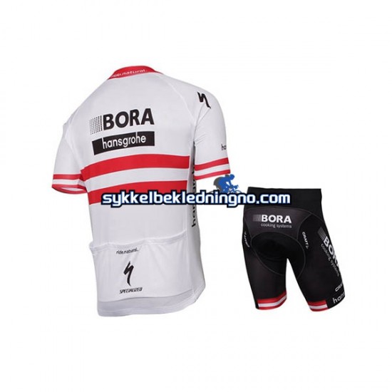 Barn 2017-18 Bora-Hansgrohe sykkeldrakt + sykkelshorts N005