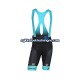 Herre 2018 Astana Pro Team bib sykkelshorts N001