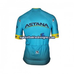 Herre 2018 Astana Pro Team sykkeldrakt Kortermet N001
