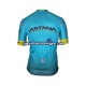 Herre 2018 Astana Pro Team sykkeldrakt Kortermet N001