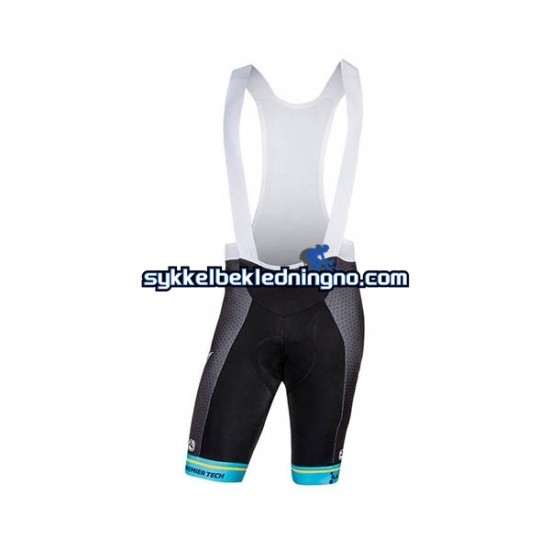 Herre 2018 Astana Pro Team bib sykkelshorts N002