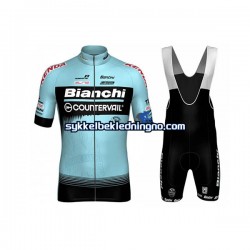 Herre 2018 Bianchi Countervail sykkeldrakt + bib sykkelshorts N001 Herre 2018 Bianchi Countervail sykkeldrakt + bib sykkelshorts N001