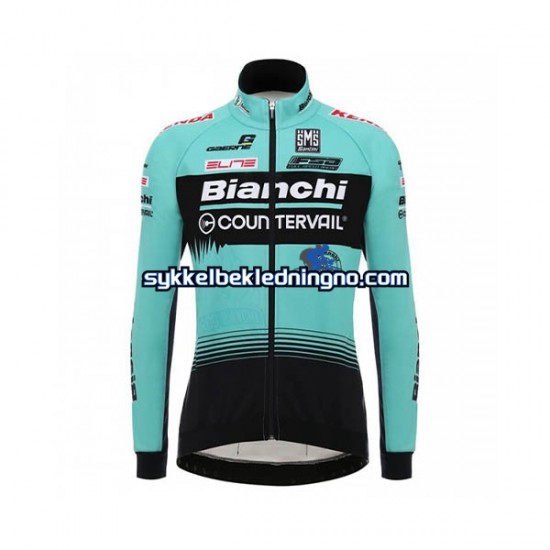 Herre 2018 Bianchi Countervail sykkeldrakt Langermet N001