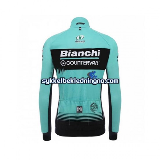 Herre 2018 Bianchi Countervail sykkeldrakt Langermet N001