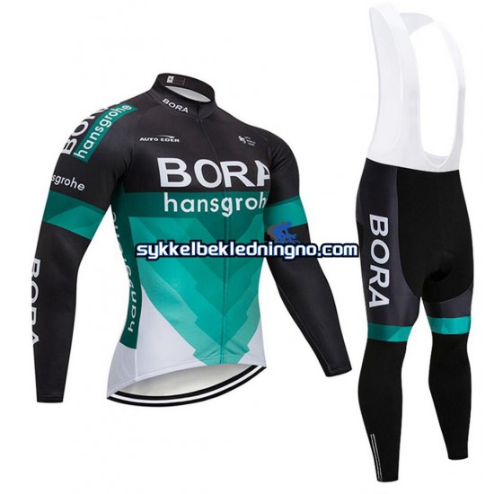 Herre 2018 Bora Hansgrohe sykkeldrakt + bib sykkelbukse N001