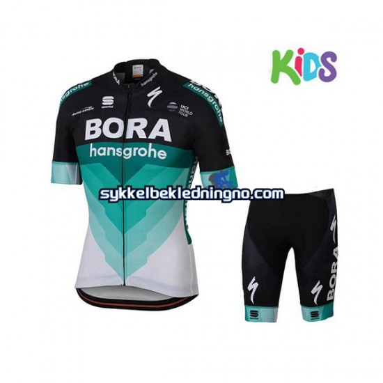 Barn 2018 Bora Hansgrohe sykkeldrakt + sykkelshorts N001