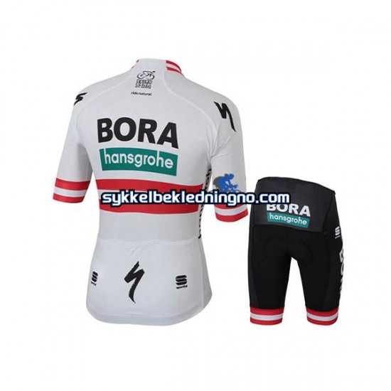 Herre 2018 Bora-Hansgrohe sykkeldrakt + sykkelshorts N002