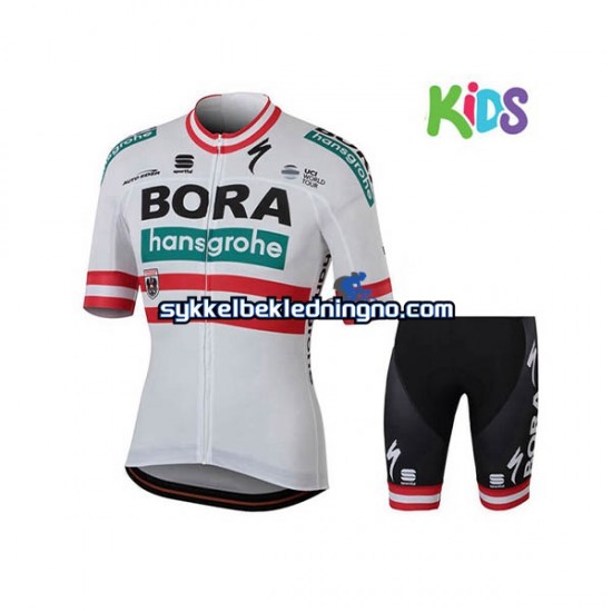 Barn 2018 Bora-Hansgrohe sykkeldrakt + sykkelshorts N002