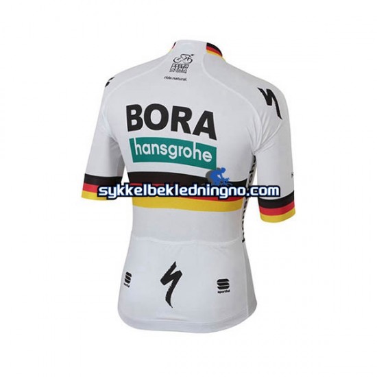 Herre 2018 Bora-Hansgrohe sykkeldrakt Kortermet N003