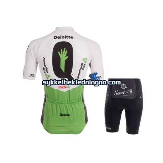 Herre 2018 Dimension Data sykkeldrakt + sykkelshorts N001