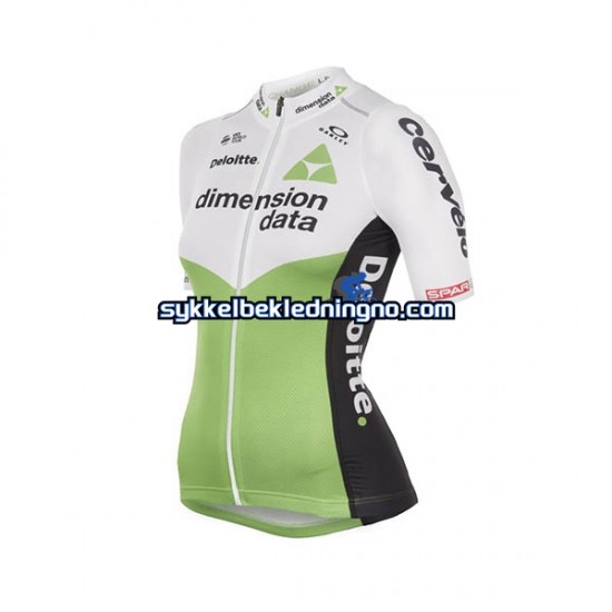 Dame 2018 Dimension Data sykkeldrakt Kortermet N001