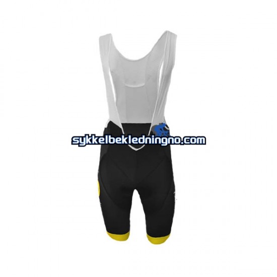 Herre 2018 Direct Energie bib sykkelshorts N001