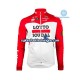 Herre 2018 Lotto Soudal Vinter sykkeldrakt + bib cykeltights N001