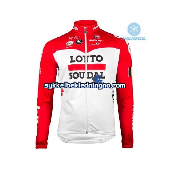 Herre 2018 Lotto Soudal sykkeldrakt vinter N001