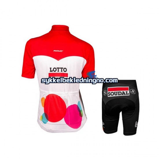 Barn 2018 Lotto Soudal sykkeldrakt + sykkelshorts N001