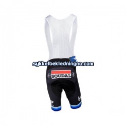 Herre 2018 Lotto Soudal bib sykkelshorts N005