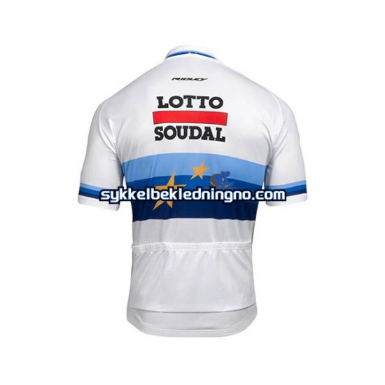 Herre 2018 Lotto Soudal sykkeldrakt Kortermet N005