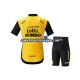 Herre 2018 LottoNL-Jumbo sykkeldrakt + sykkelshorts N001