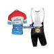 Herre 2018 Quick-Step Floors sykkeldrakt + bib sykkelshorts N003