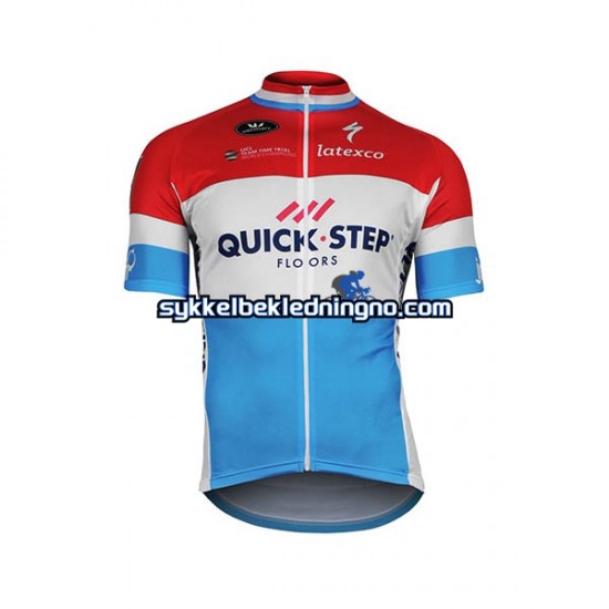 Herre 2018 Quick-Step Floors sykkeldrakt Kortermet N003