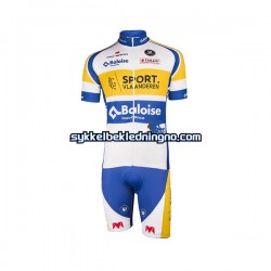 Herre 2018 Sport Vlaanderen-Baloise sykkeldrakt + bib sykkelshorts N001