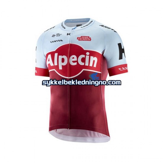 Herre 2018 Team Katusha-Alpecin sykkeldrakt Kortermet N001