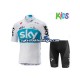 Barn 2018 Team Sky sykkeldrakt + sykkelshorts N001