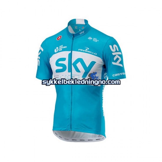 Herre 2018 Team Sky sykkeldrakt Kortermet N002